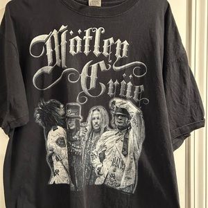 Official Motley Crue concert shirt.